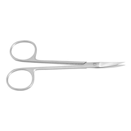 Surgical Scissors 4.5 in Iris Curved Ea