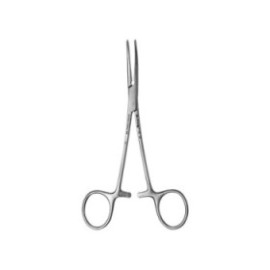 Scissors Hemostat Size 2 Kelly Curved Stainless Steel Ea