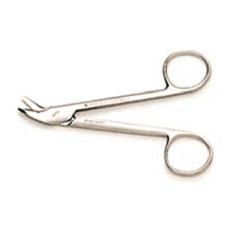 Crown & Bridge Scissors 4.75 in Angular Serrated Ea