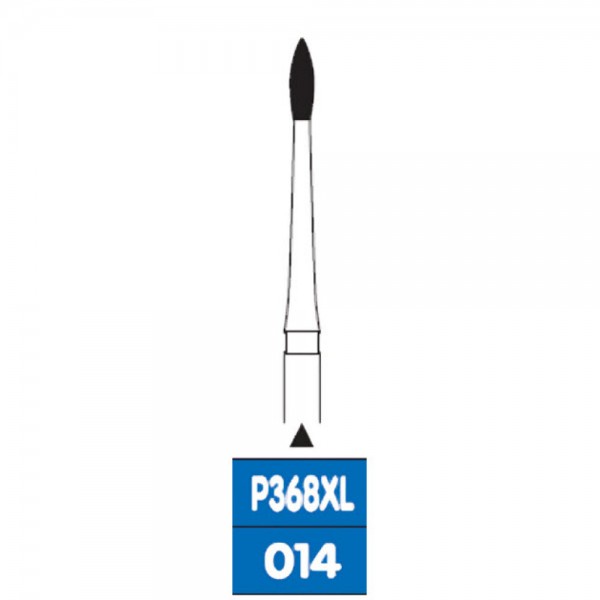 Perio Diamond Burs RA, Pointed Football 368XL, Medium Grit, FG-014