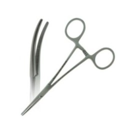 Crile Hemostat 5.5 in Curved Serrated Stainless Steel Ea