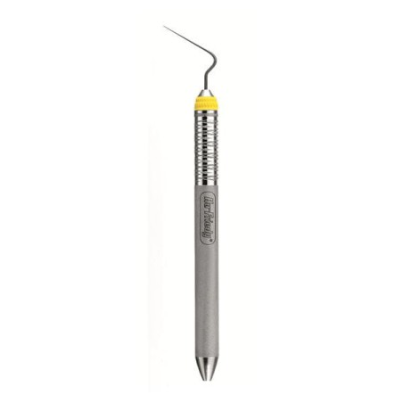 Endodontic Spreader Size D11TS Single End Satin Steel Yellow Ea