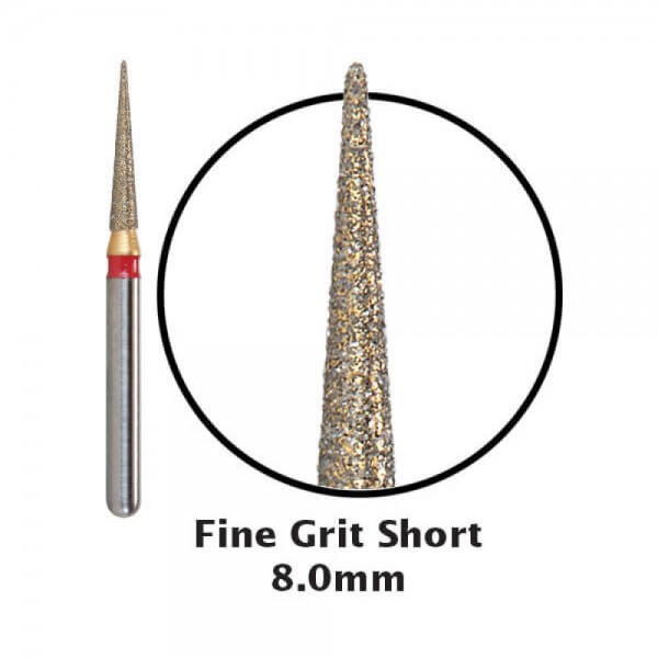 Shorter IPR Stripping Diamond, Fine, FG 014, ISO 8858