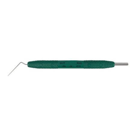 Thin Endodontic Spreader Size D11T Single End Resin Handle Green Ea