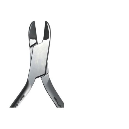 Nordent Orthodontic Hard Wire Cutter 4 3/4 in Angled Carbide Cutting Ea