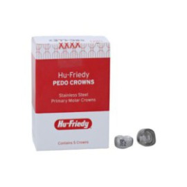 PEDO CROWNS Stainless Steel Crowns Size LLE2 2nd Prim LLM Refill 5/Pk