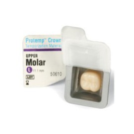 3M Protemp Composite Crowns Upper Large Molar Refill 5/Pk