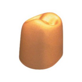 3M Unitek Gold Anodized Crowns Size 0 1st LLB Replacement Crowns 5/Bx