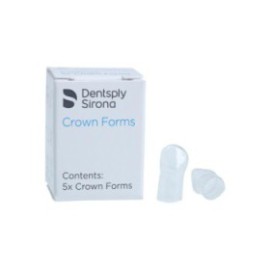 Strip Off Crown Form Size C1 Medium Replacement Crowns Left Cuspid 5/Bx