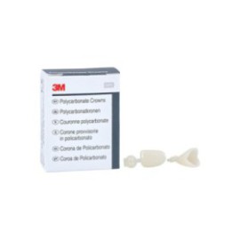 3M Polycarbonate Crowns Size 27 Upper Left Lateral Replacement Crowns 5/Bx