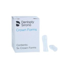 Strip Off Crown Form Size F1 Replacement Crowns Left Central 5/Bx