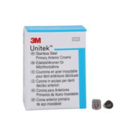 3M Unitek Stainless Steel Crowns Size 1UL Prim Ant Upr Lft Ltrl Refill 5/Bx