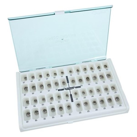 PEDO CROWNS Stainless Steel Crowns Size Assorted Kit 48/Bx