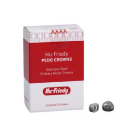 PEDO CROWNS Stainless Steel Crowns Size URE7 2nd Prim URM Refill 5/Pk