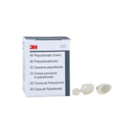 3M Polycarbonate Crowns Size 53 2nd Bicuspid Replacement Crowns 5/Bx