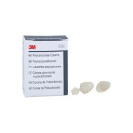 3M Polycarbonate Crowns Size 51 2nd Bicuspid Replacement Crowns 5/Bx