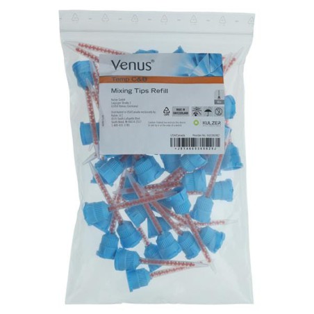 Venus Temp 2 Mixing Tips For 50 mL Cartridges 50/Bx