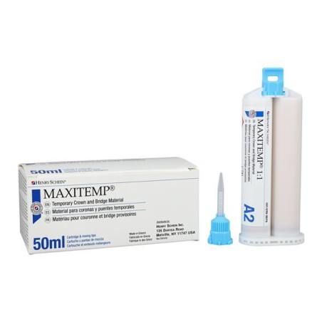 MaxiTemp Material 50 mL Shade A2 Cartridge Kit