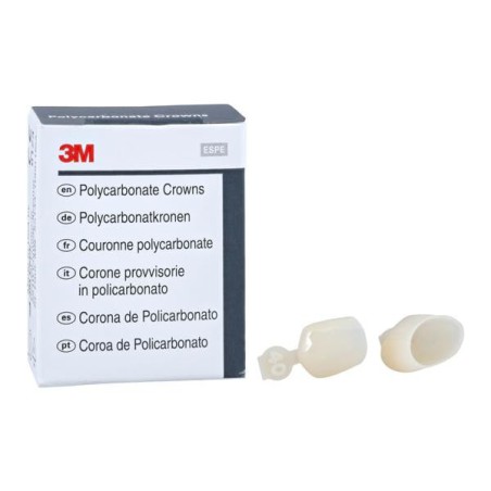 3M Polycarbonate Crowns Size 40 1st Bicuspid Replacement Crowns 5/Bx