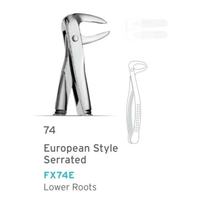 European Style Forceps No.74