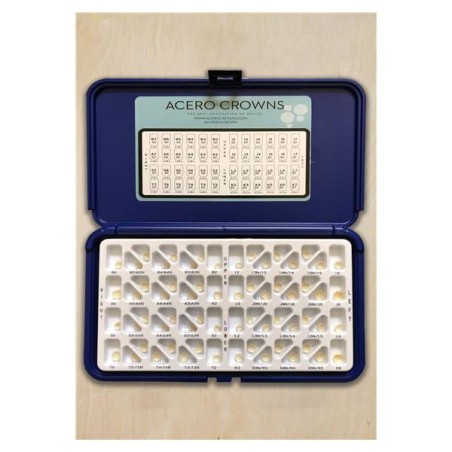 ACERO Zirconia Crowns Size Primary Molar Kit Ea