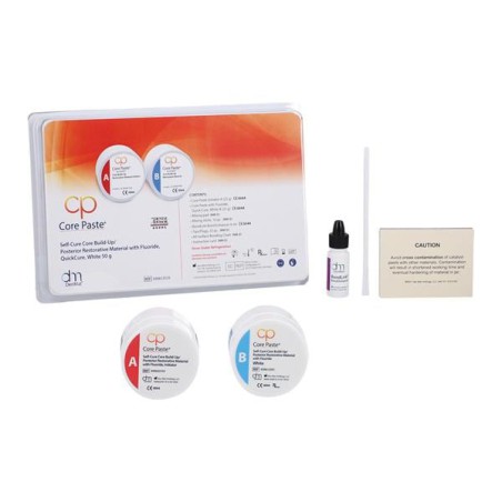 Core Paste Paste Core Buildup White Quick Set Complete Kit