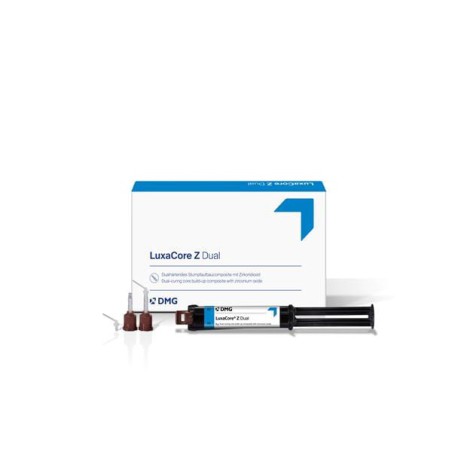 LuxaCore Z Dual Smartmix Core Buildup 9 Gm Natural A3 Syringe Kit