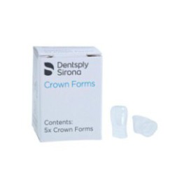 Strip Off Crown Form Size B2 Large Replacement Crowns Left Lateral 5/Bx