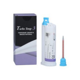 Turbo Temp 3 Temporary Material 76 Gm Shade A1 Cartridge Refill Package