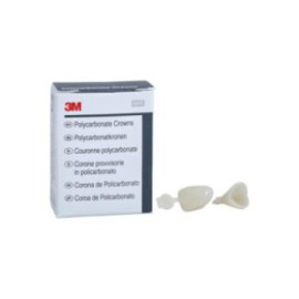 3M Polycarbonate Crowns Size 20 Upper Right Lateral Replacement Crowns 5/Bx