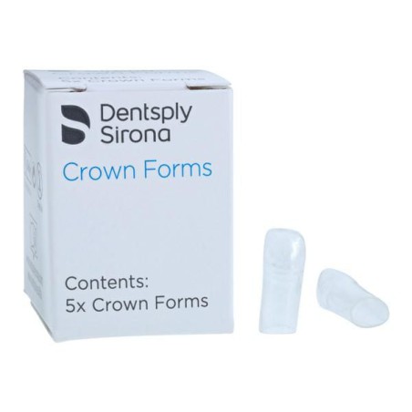 Strip Off Crown Form Size E5 Small Replacement Crowns Right Lateral 5/Bx