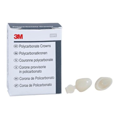 3M Polycarbonate Crowns Size 51 2nd Bicuspid Replacement Crowns 5/Bx