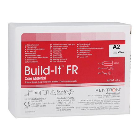 Build-It FR Core Buildup 25 mL Shade A2 Cartridge Refill