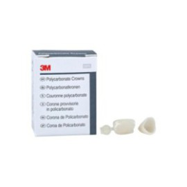 3M Polycarbonate Crowns Size 29 Upper Left Lateral Replacement Crowns 5/Bx