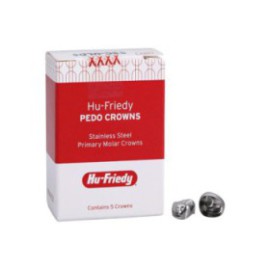 PEDO CROWNS Stainless Steel Crowns Size ULD5 1st Pri ULM Refill 5/Pk