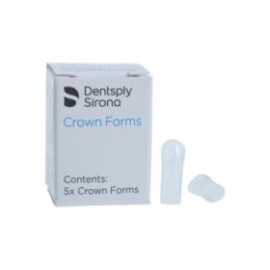 Strip Off Crown Form Size E6 Small Replacement Crowns Right Cuspid 5/Bx