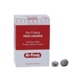 PEDO CROWNS Stainless Steel Crowns Size URD4 1st Pri URM Refill 5/Pk