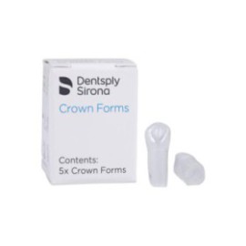 Strip Off Crown Form Size D6 Medium Small Replacement Crowns Right Cuspid 5/Bx