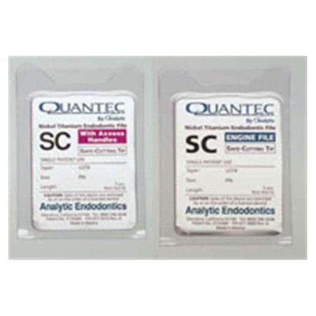 Quantec SC Axxess Rotary File 25 mm Size 25 Red 0.02 5/Pk