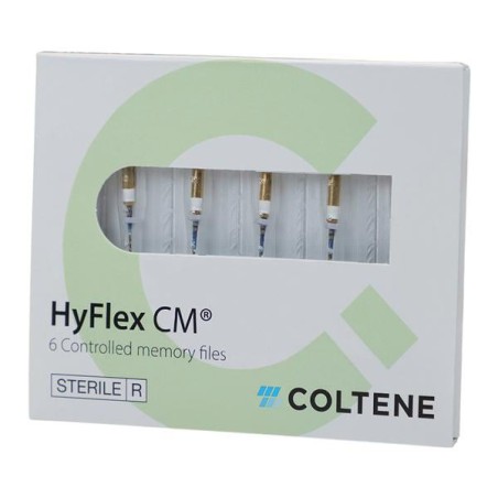 Hyflex CM Rotary File 25 mm Size 60 Nickel Titanium Blue 0.04 6/Pk