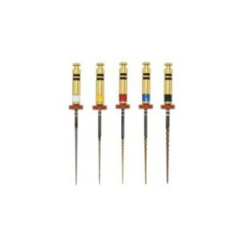 EdgeTaper Encore Platinum Endo File 25 mm Nickel Titanium Yellow X1 3/Pk