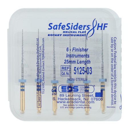 Safesider HF Shaping Rotary Instrument 25 mm Size No. 30 Nickel Titanium 0.04 6/Pk