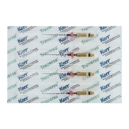 Traverse Root Canal Prep Endo File 21 mm Size 0.06 Nickel Titanium 0.18 4/Bx