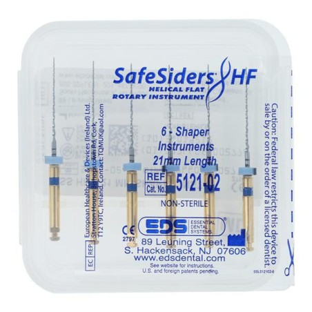 Safesider HF Shaping Rotary Instrument 21 mm Size No. 30 Nickel Titanium 0.02 6/Pk