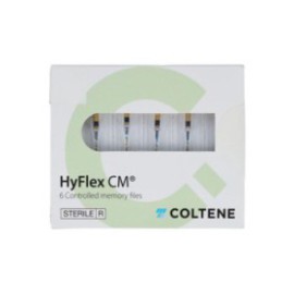 Hyflex CM Rotary File 21 mm Size 40 Nickel Titanium Black 0.04 6/Pk