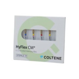 Hyflex CM Rotary File 21 mm Size 25-60 Nickel Titanium Assorted 0.04 - 0.08 6/Pk