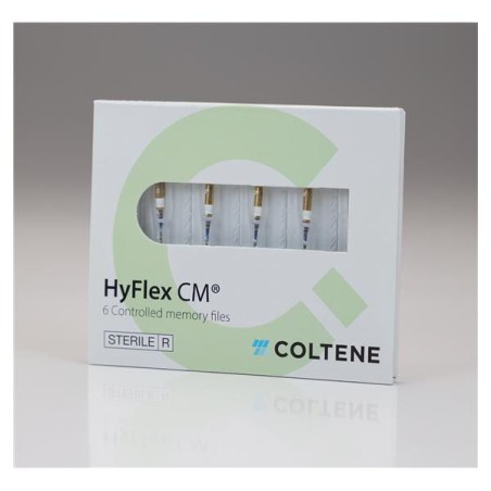 Hyflex CM Rotary File 21 mm Size 45 Nickel Titanium White 0.04 6/Pk