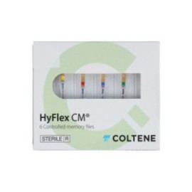 Hyflex CM Rotary File 21 mm Size 15-35 Nickel Titanium Assorted 0.04 - 0.08 6/Pk