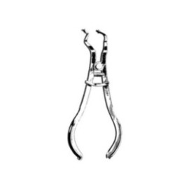 Ivory Rubber Dam Forceps Ea