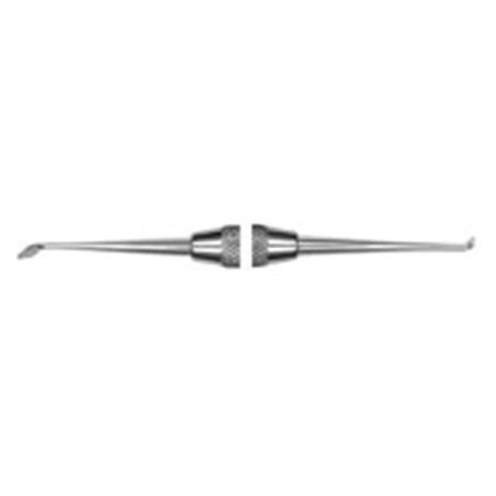 Cleoid Discoid Size 4/5 Double End No. 7 Satin Steel Ea